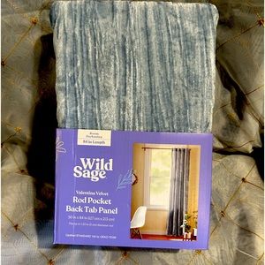 Wild Sage Velvet Curtains